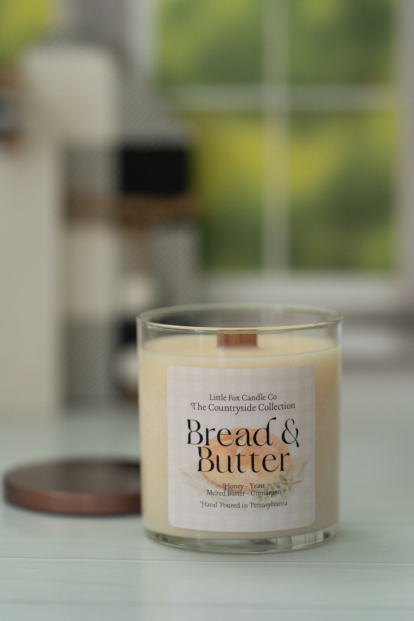 Bread & Butter Wooden Wick Candle