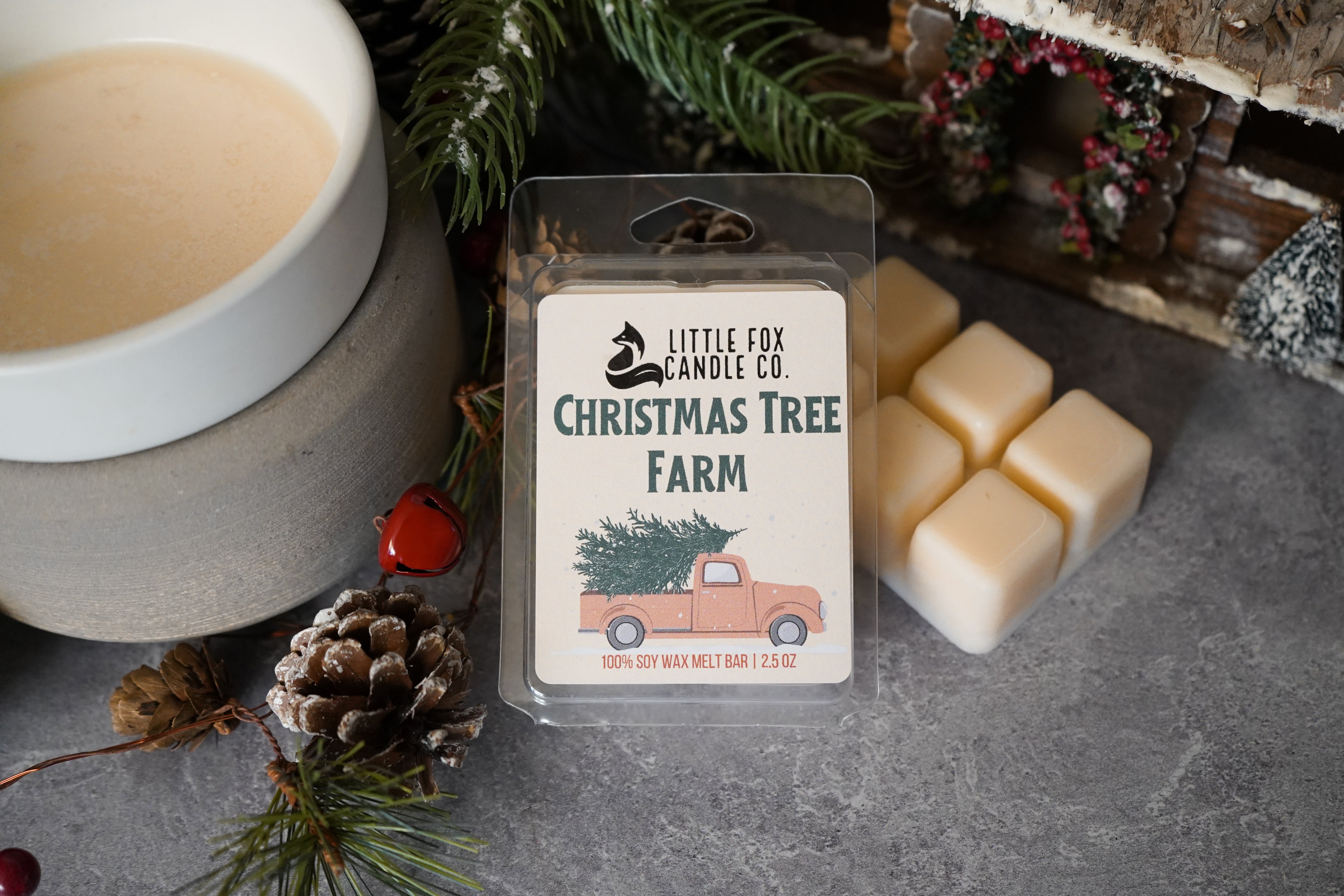 Christmas Tree Hill Wax Melts - Bayberry