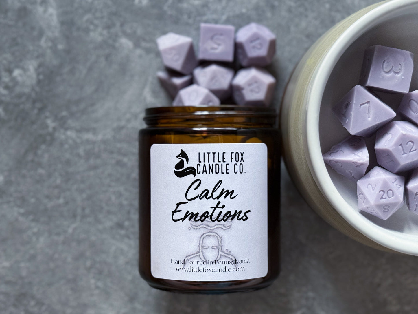 Calm Emotions Wax Melt Dice Set