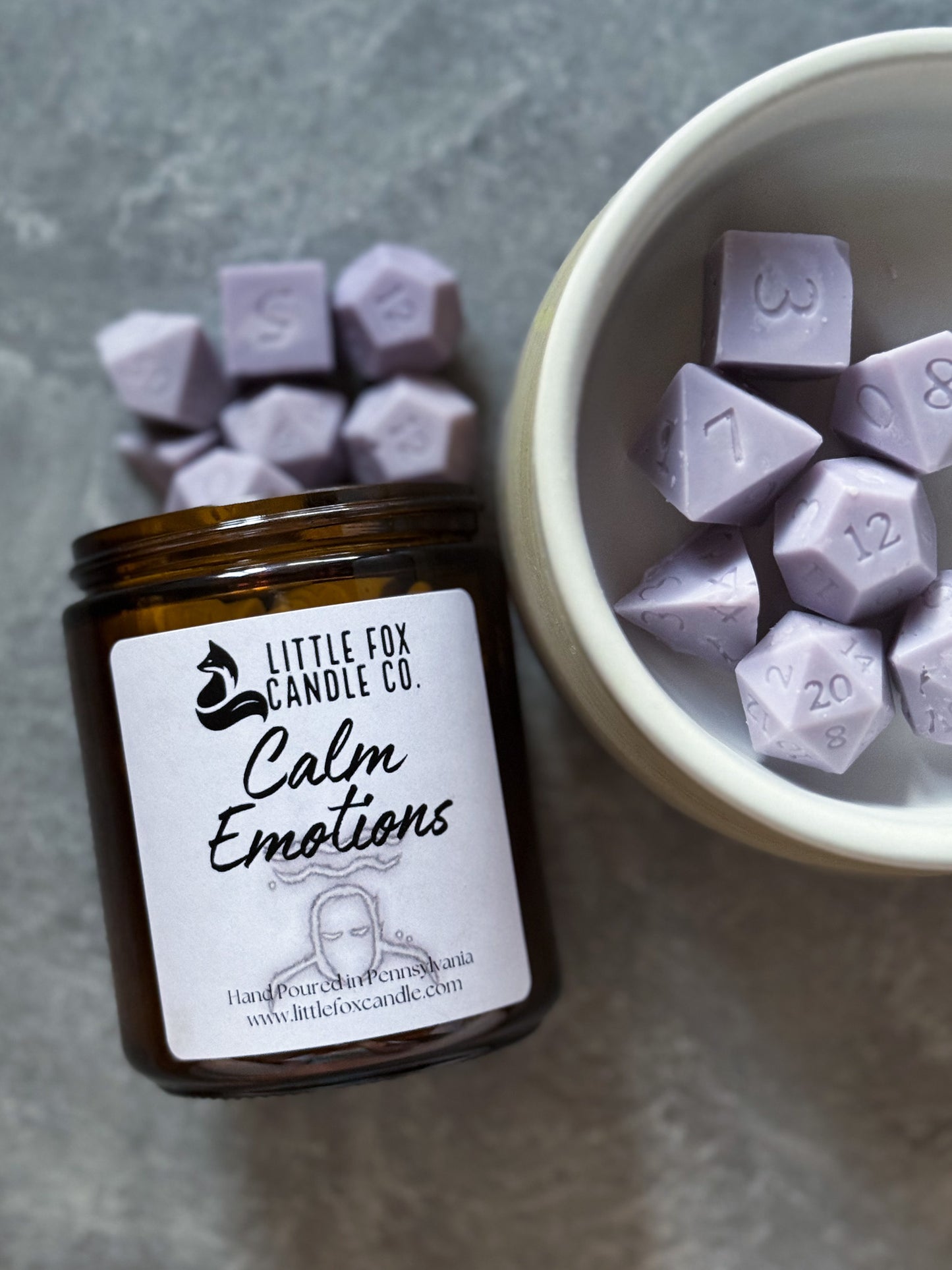 Calm Emotions Wax Melt Dice Set