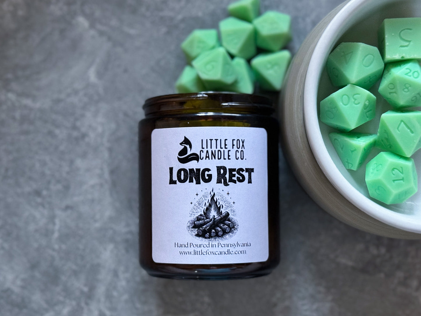 Long Rest Wax Melt Dice Set
