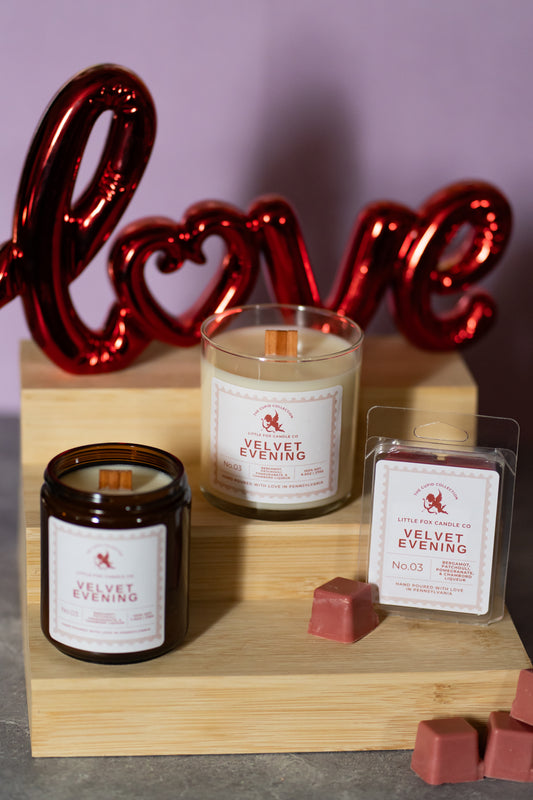 Velvet Evening Wooden Wick Candle
