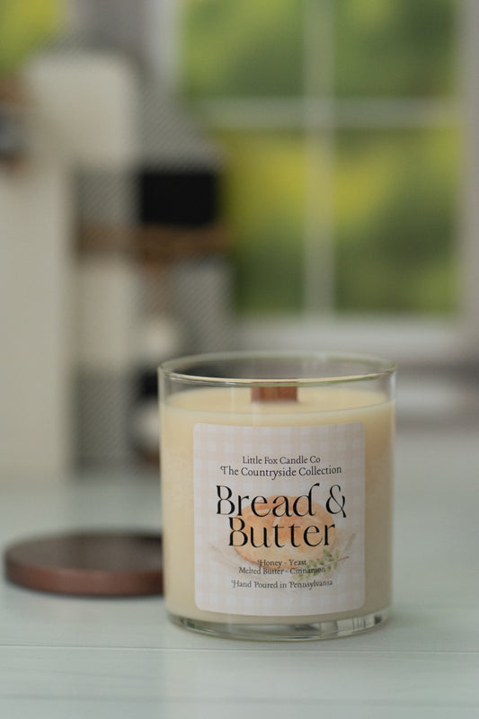 Bread & Butter Wooden Wick Candle