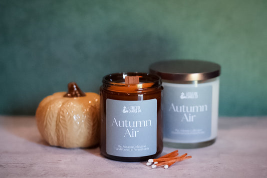 Autumn Air Wooden Wick Candle