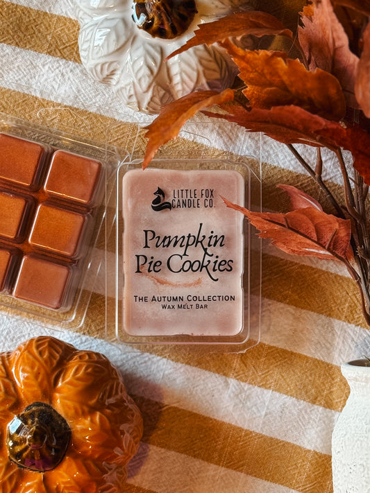 Pumpkin Pie Cookies Wax Melt Bar