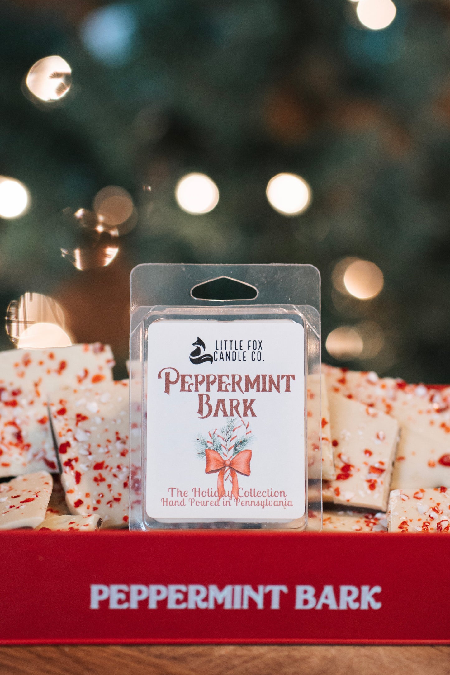 Peppermint Bark Wax Melt Bar