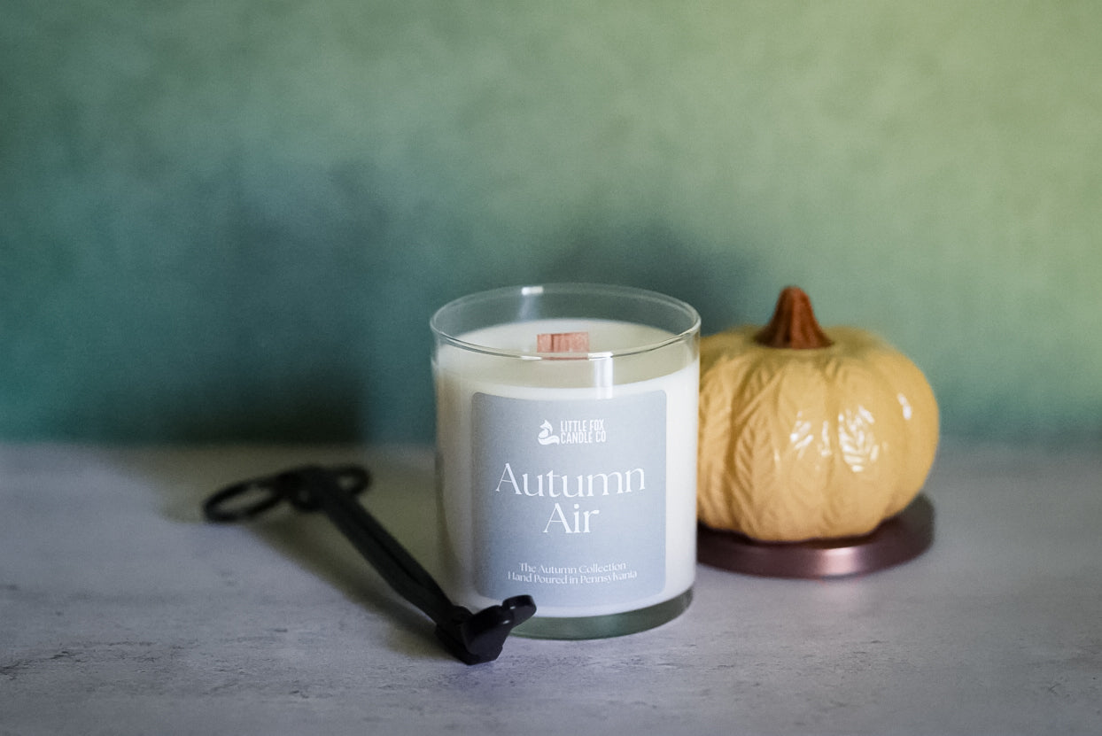 Autumn Air Wooden Wick Candle