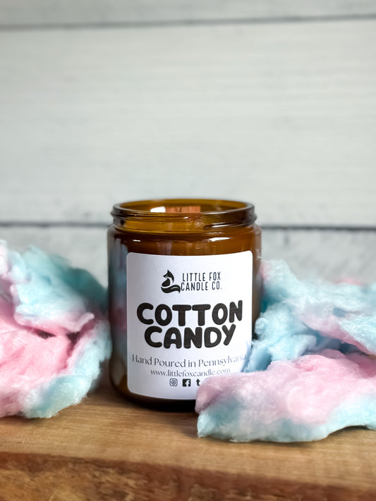 Cotton Candy Wooden Wick Candle